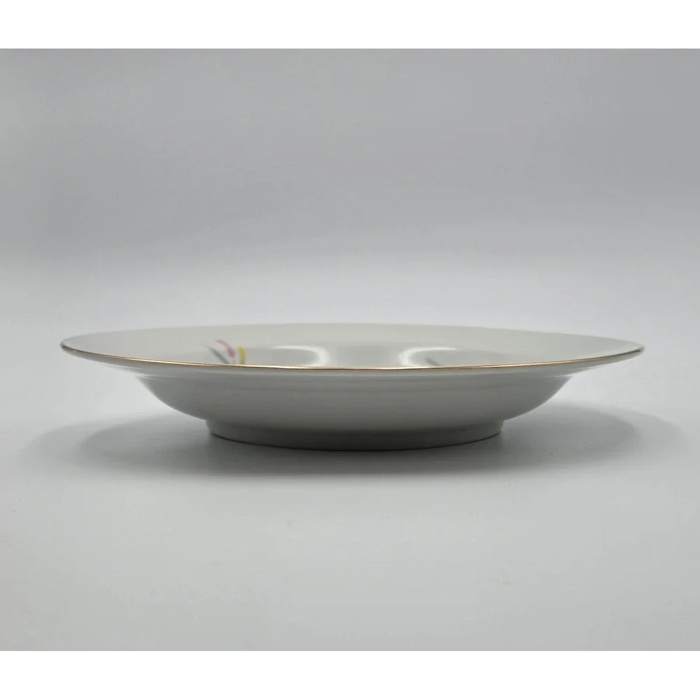 Winterling Bavaria Germany Mid Century Modern Abstract Wheat Soup Bowl 9 inch